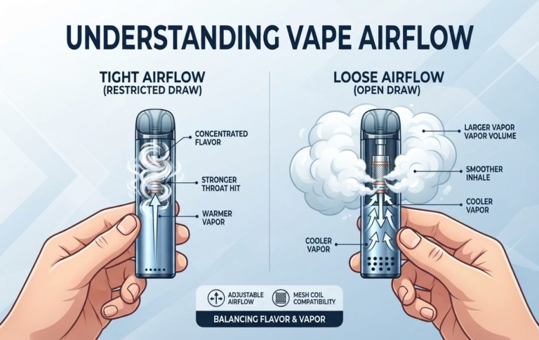 Understanding Vape Airflow: How Different Designs Affect Your Vaping Experience