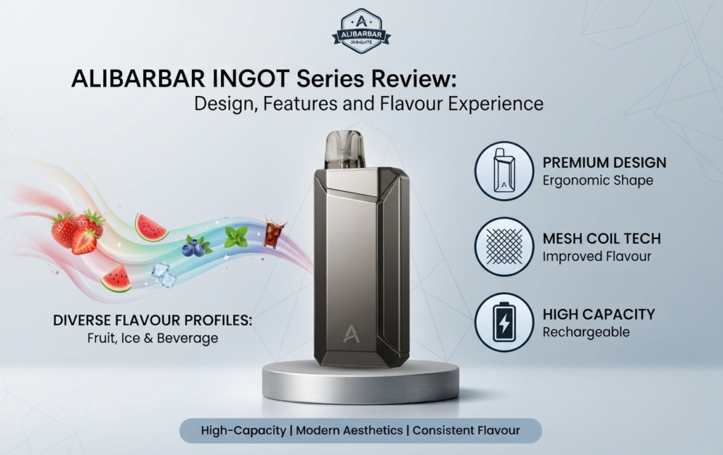 ALIBARBAR INGOT Series Review: Design, Features and Flavour Experience