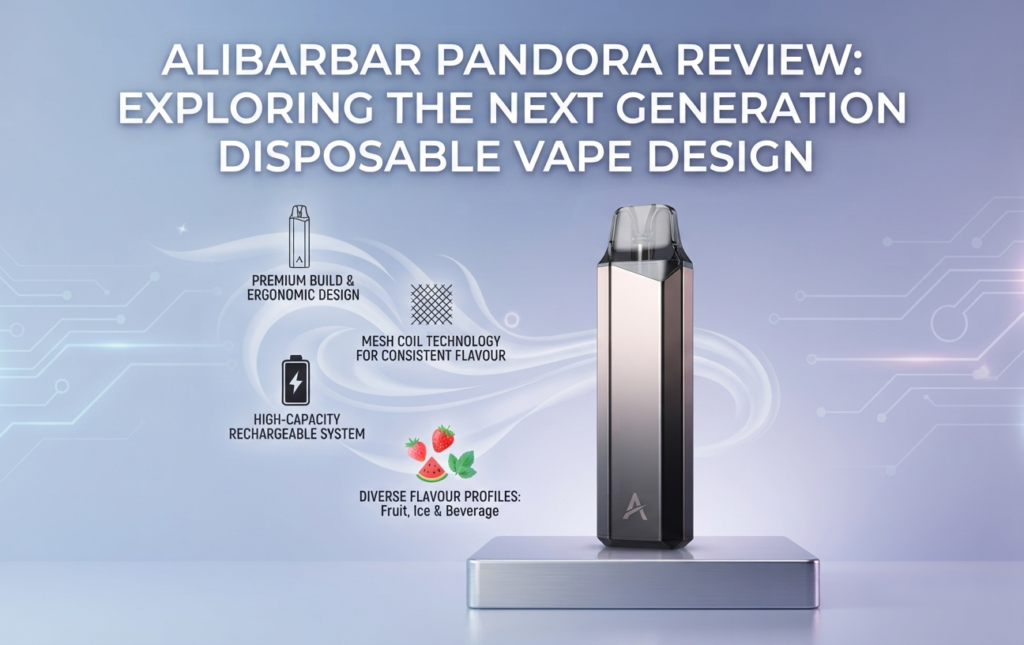 ALIBARBAR PANDORA Review: Exploring the Next Generation Disposable Vape Design