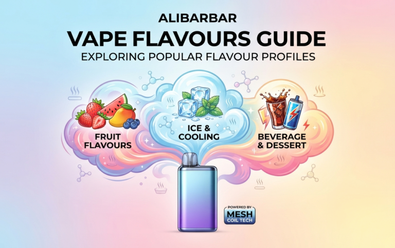 ALIBARBAR Vape Flavours Guide: Exploring Popular Flavour Profiles
