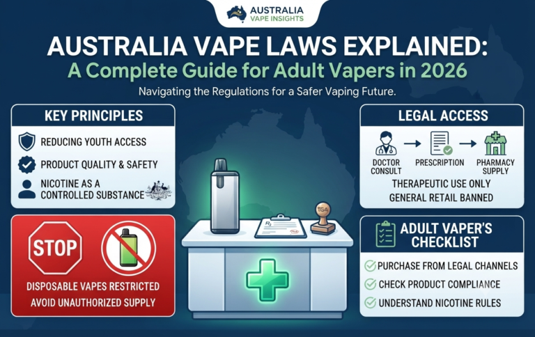 Australia Vape Laws Explained: A Complete Guide for Adult Vapers in 2026
