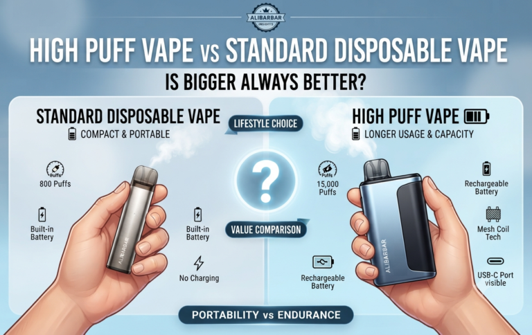 High Puff Vape vs Standard Disposable Vape: Is Bigger Always Better?