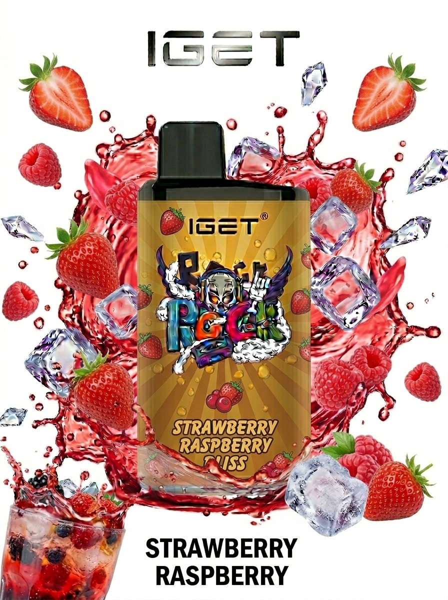 IGET BAR PRO — Strawberry Raspberry